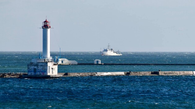 The research vessel Belgica arrived in Odessa